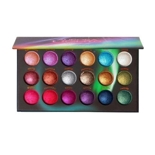 Baked Eyeshadow Palette, Aurora Lights