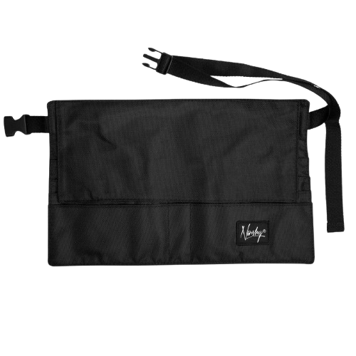 Brush Belt with 28 Pockets & Adjustable Waist Strap for Makeup